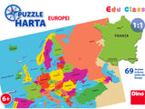 Dino Toys - Puzzle Harta Europei (69 Piese)